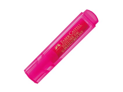 zvyraznovac faber castell superfluo cool pink ruzovy