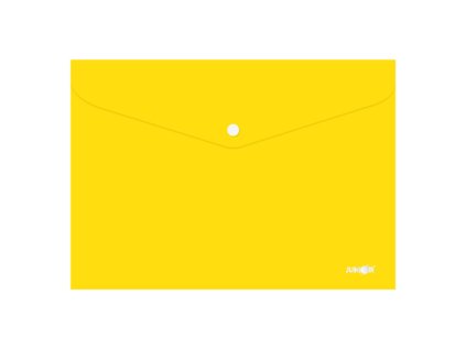 obal s patentkou pp a4 zluty
