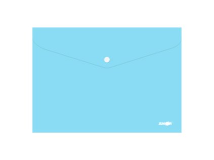 obal s patentkou pp a4 pastel modry