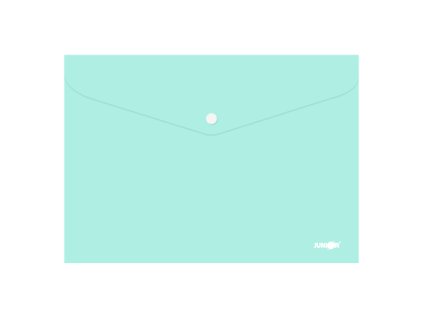 obal s patentkou pp a4 pastel zeleny