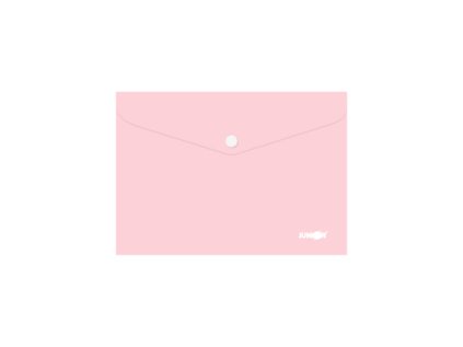 obal s patentkou pp a5 pastel ruzovy