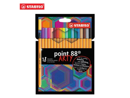 liner stabilo point 88 arty sada 18 ks