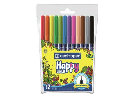 happy liner centropen 2521 0 3 mm sada 12 ks