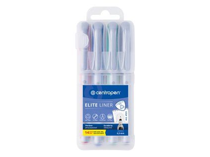 liner centropen elite 4721 0 3 mm sada 4 ks