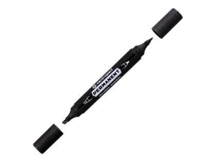 popisovac centropen 1666 oboustranny cerny