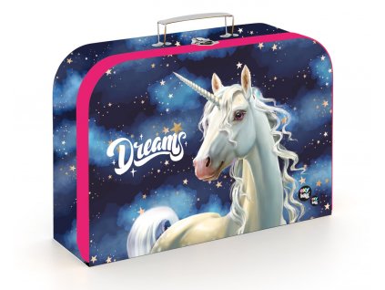 Kufřík kufr lamino 34 cm kůň Unicorn 1 Jednorožec 2024