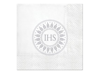 ubrousky paw 33x33cm blessed time silver