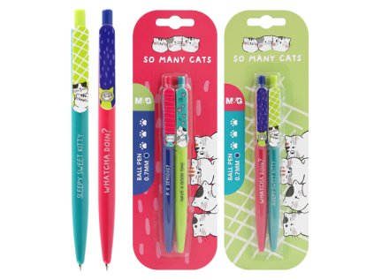 pero kulickove m g so many cats 0 7 mm sada 2 ks