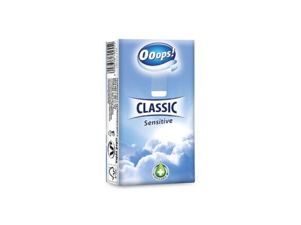 hygienicke kapesniky ooops classic sensitive 3 vrstve 1 ks