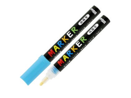popisovac akrylovy m g acrylic marker 2 mm crystal blue s602