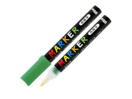 popisovac akrylovy m g acrylic marker 2 mm green s500