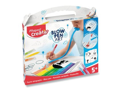 kreativni sada maped creativ blow pen art foukaci fixy sada 6 ks