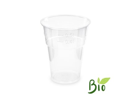 kelimek pruhledny 0 5 l pla bio o 102 mm 50 ks