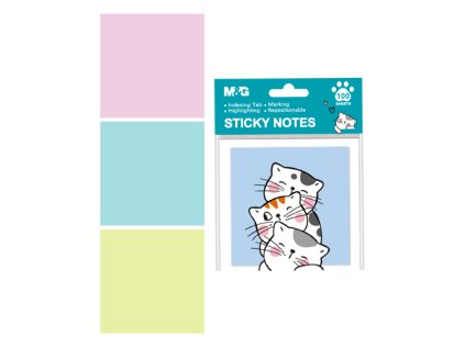 blok lep m g so many cats 76 x 76 mm 100 listu mix 1ks