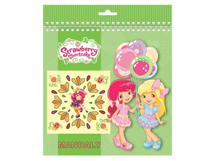 omalovanka 21x21 cm akim strawberry mandaly