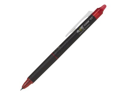 pero roller pilot frixion point cliker 0 5 mm synergicky hrot barva cervena