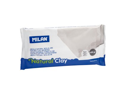 modelovaci hmota milan natural clay 400 gr terakotova barva na vzduchu tvrdnouci