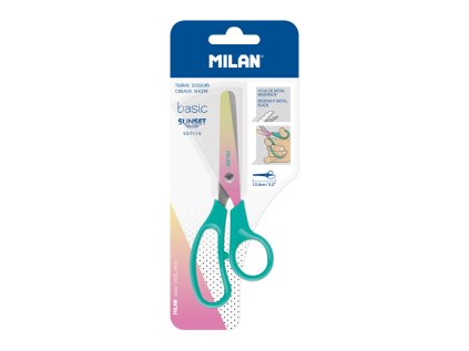 nuzky milan basic sunset edition tyrkysove blistr