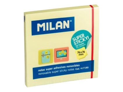 blok lep milan 76 x 76 mm 90 l