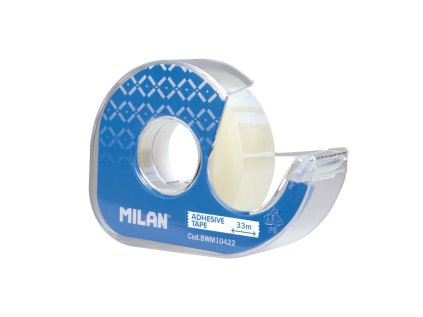 lepici paska prusvitna milan 19 mm x 33 m s dispenzerem blistr
