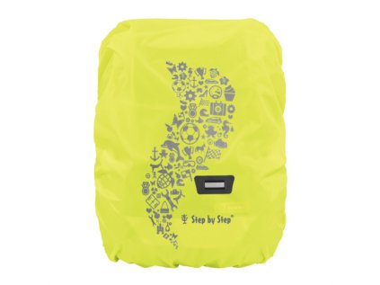 plastenka pro skolni aktovku nebo batoh zluty