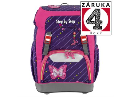 skolni taska step by step grade trpytivy motyl