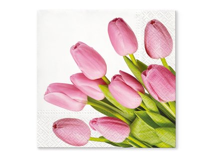 ubrousky tat 33x33cm lovely tulips