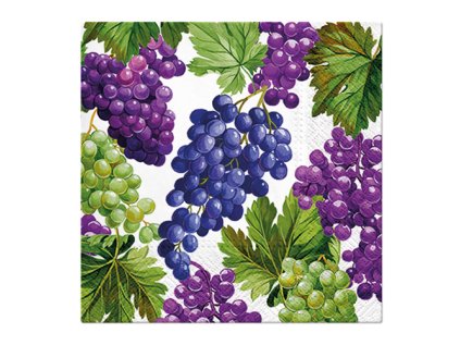 ubrousky paw l 33x33cm natural grapes