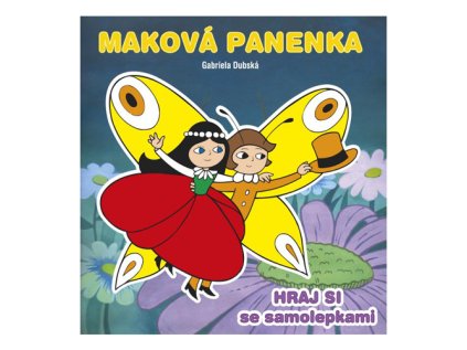 kreativni sesit akim hraj se samolepkami makova panenka