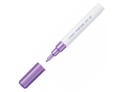 pintor po extra fine akrylovy popisovac metalicka fialova