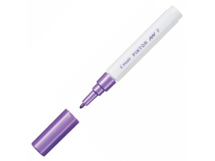 pintor po fine akrylovy popisovac metalicka fialova