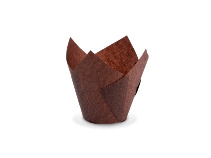 cukr kosicky tulipanove hnede 16x16 cm 100 ks