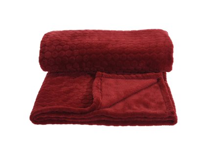 deka 160x130 burgundy bordova