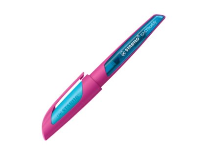 skolni plnici pero s hrotem m stabilo easybuddy fresh edition v ruzove svetle modre