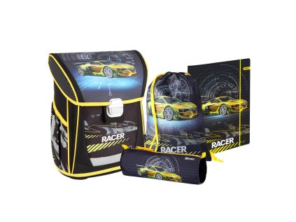 skolni batoh 4 dilny set cool racer