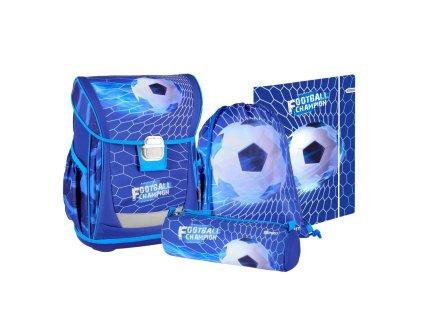 skolni batoh 4 dilny set cool football champion