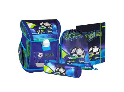 skolni batoh 4 dilny set cool football goal