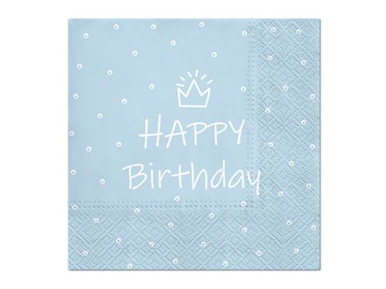 obrusky paw l 33x33cm special day light blue