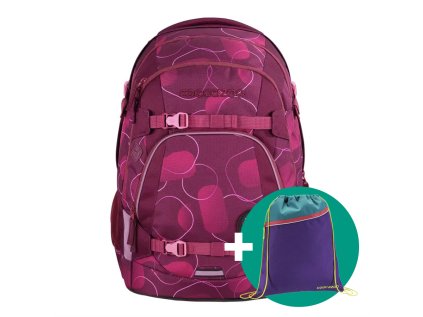 skolni batoh coocazoo mate berry bubbles certifikat agr darek