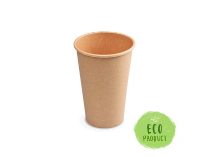 papirovy kelimek kraft o80mm 330ml ml 0 3l 10oz 50 ks