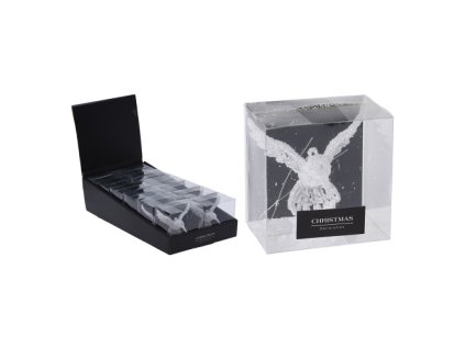 kolibrik bily trpytivy zavesna dekorace