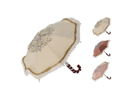 dekorace zavesna destnik sametovy 1ks