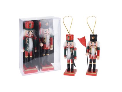 figurka louskacek 12 cm sada 2 ks