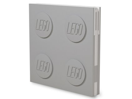lego zapisnik s gelovym perem sedy