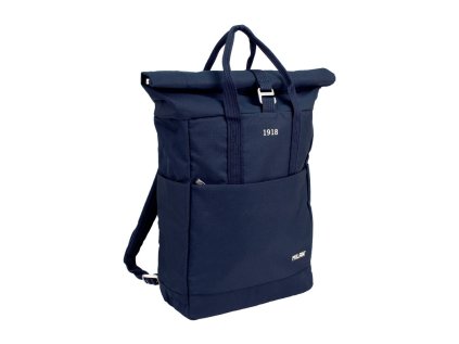 taska batoh s rolovacim zaviranim serie 1918 modra namornicka