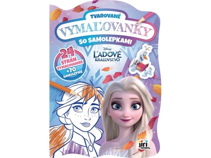 tvarova omalovanka ledove kralovstvi