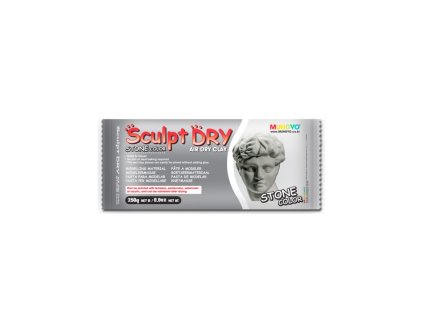 modelovaci hmota mungyo 250 g sedy kamen
