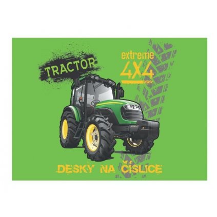 Desky na číslice čísla traktor 3-93721