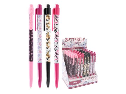 pero kulickove m g butterfly collection 0 7 mm modre 4 dizajny v baleni