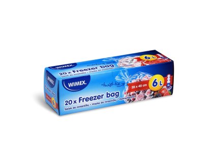 sacky do mraznicky 28 x 45 cm ldpe 6l 20ks
